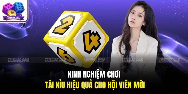 Kinh nghiệm chơi tài xỉu hiệu quả cho hội viên mới